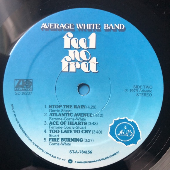 Average White Band Feel No Fret Vinyl Album '79 - Picture 5 of 7